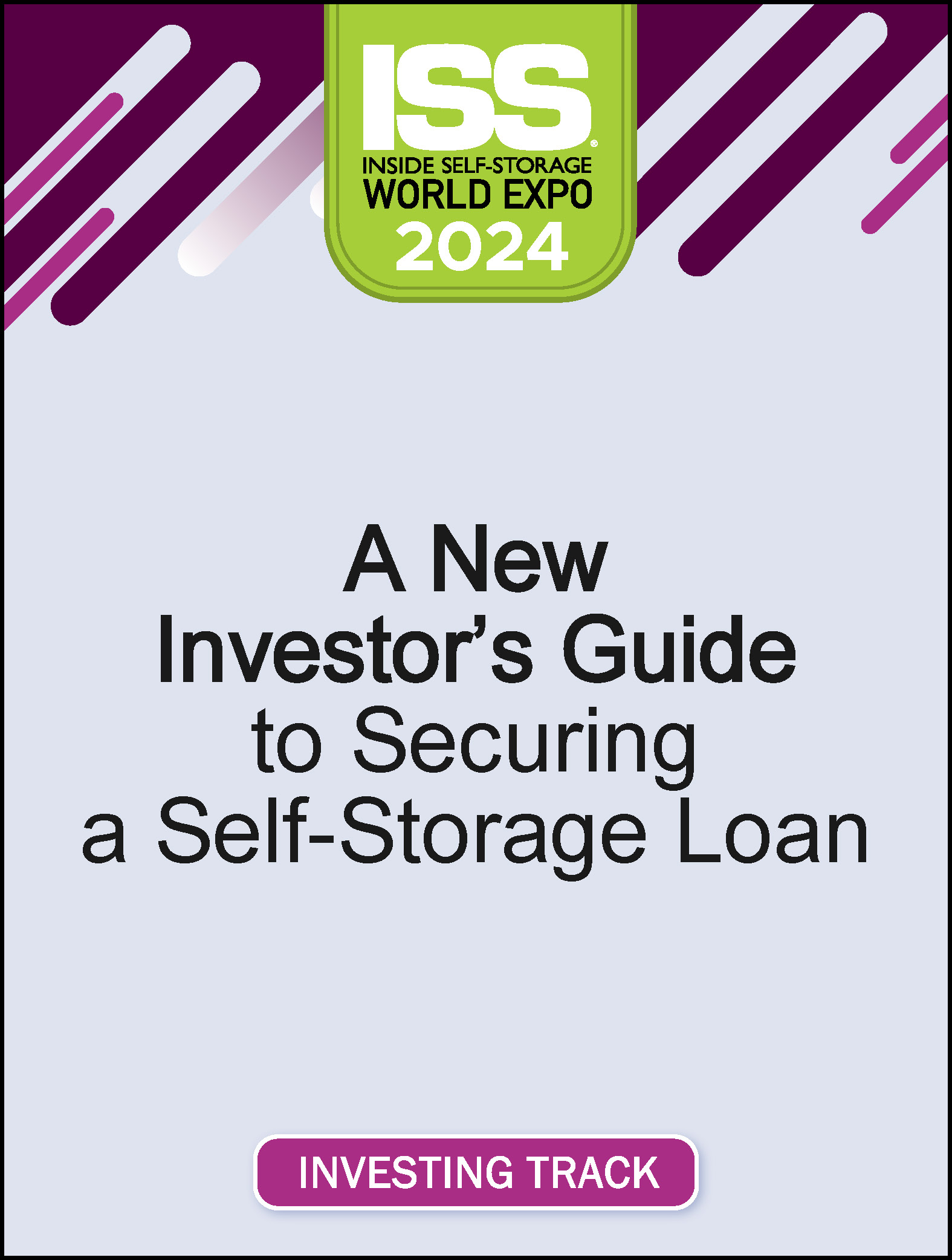 Video Pre-Order Sub - A New Investor’s Guide to Securing a Self-Storage Loan